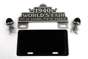 World's Fair License Plate Topper Kit 0 /  Custom application for 4 X 7" license plate"