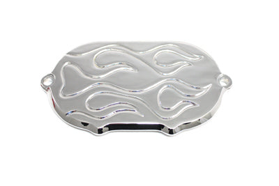 Flame Transmission End Cover Chrome 1987 / 1999 FXST 1987 / 1999 FLST 1987 / 1999 FLT 1987 / 1994 FXR 1991 / 1999 FXD