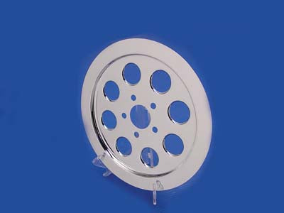 Inner Pulley Cover 70 Tooth Chrome 1984 / 1993 FXST 1986 / 1993 FLST 1991 / 1999 FXD