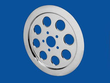 Load image into Gallery viewer, Inner Pulley Cover 70 Tooth Chrome 1984 / 1993 FXST 1986 / 1993 FLST 1991 / 1999 FXD