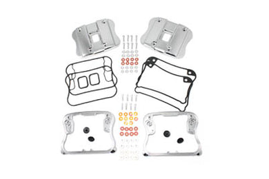 Top Rocker Box Cover and D-Ring Kit Chrome 1986 / 2003 XL