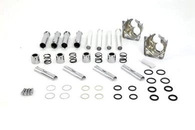 Pushrod Cover Set Chrome 1984 / 1998 FXST 1984 / 1998 FLT 1984 / 1994 FXR 1991 / 1998 FXD 1986 / 1998 FLST