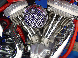 Pushrod Cover Set Chrome 1984 / 1998 FXST 1984 / 1998 FLT 1984 / 1994 FXR 1991 / 1998 FXD 1986 / 1998 FLST