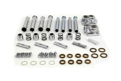 Pushrod Cover Set Chrome 1948 / 1965 FL