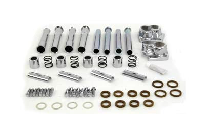 Pushrod Cover Set Chrome 1948 / 1965 FL