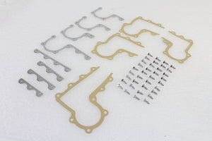Cover Strip and Gasket Kit Chrome 1937 / 1940 EL 1941 / 1947 FL