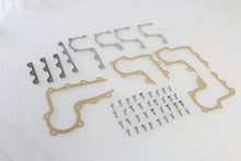 Load image into Gallery viewer, Cover Strip and Gasket Kit Chrome 1937 / 1940 EL 1941 / 1947 FL