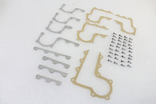Load image into Gallery viewer, Cover Strip and Gasket Kit Chrome 1937 / 1940 EL 1941 / 1947 FL