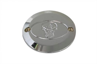 Skull Ignition System Cover 2-Hole Chrome Horizontal 1970 / 1984 FL 1971 / 1985 FX 1984 / 1998 FXST 1986 / 1998 FLST 1991 / 1998 FXD 1982 / 1994 FXR 1982 / 1994 FXR 1979 / 1998 FLT 1979 / 1998 FLT 2004 / UP XL