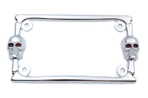 License Plate Frame Chrome 0 /  Custom application to fit 4 x 7" plates"