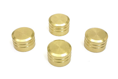 Brass Cylinder Head Bolt Cover 1984 / 2017 FXST 1986 / 2017 FLST 1984 / 2017 FLT 1984 / 1994 FXR 1991 / 2017 FXD