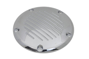 Chrome Grooved 5-Hole Derby Cover 1999 / 2015 FLT 1999 / 2018 FLST 1999 / 2018 FXST 1999 / 2017 FXD