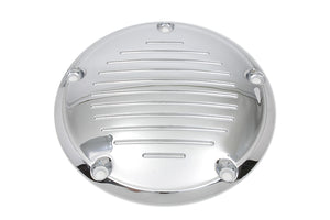 Chrome Grooved 5-Hole Derby Cover 1999 / 2015 FLT 1999 / 2018 FLST 1999 / 2018 FXST 1999 / 2017 FXD