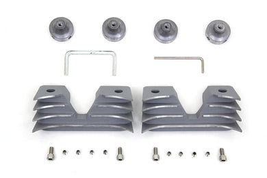 Head Bolt and Spark Plug Cover Kit Silver 2004 / UP XL