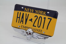 Load image into Gallery viewer, Skull Wing License Plate Ornament 0 /  Custom application