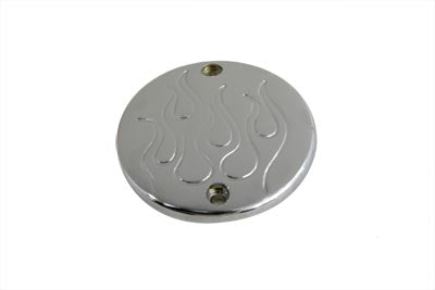 Chrome Flame Ignition System Cover 1970 / 1984 FL 1971 / 1985 FX 1984 / 1998 FXST 1986 / 1998 FLST 1991 / 1998 FXD 1982 / 1994 FXR 1982 / 1994 FXR 1979 / 1998 FLT 1979 / 1998 FLT 2004 / UP XL