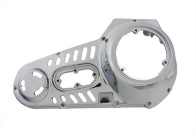 Chrome Outer Primary Cover 0 /  Custom application with milled slots for belt drive models