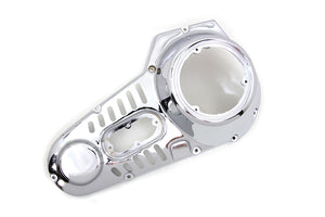 Chrome Outer Primary Cover 0 /  Custom application with milled slots for belt drive models