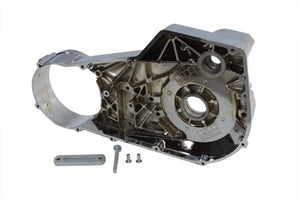 Chrome 1-1/4" Offset Inner Primary Cover 0 /  Custom application for fat tire and wide frame