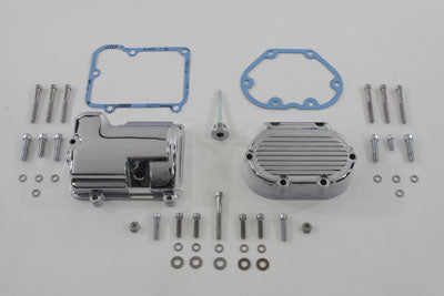 Transmission Side Cover and Top Cover Set Chrome 1987 / 1999 FXST 1987 / 1999 FLST 1987 / 1999 FLT