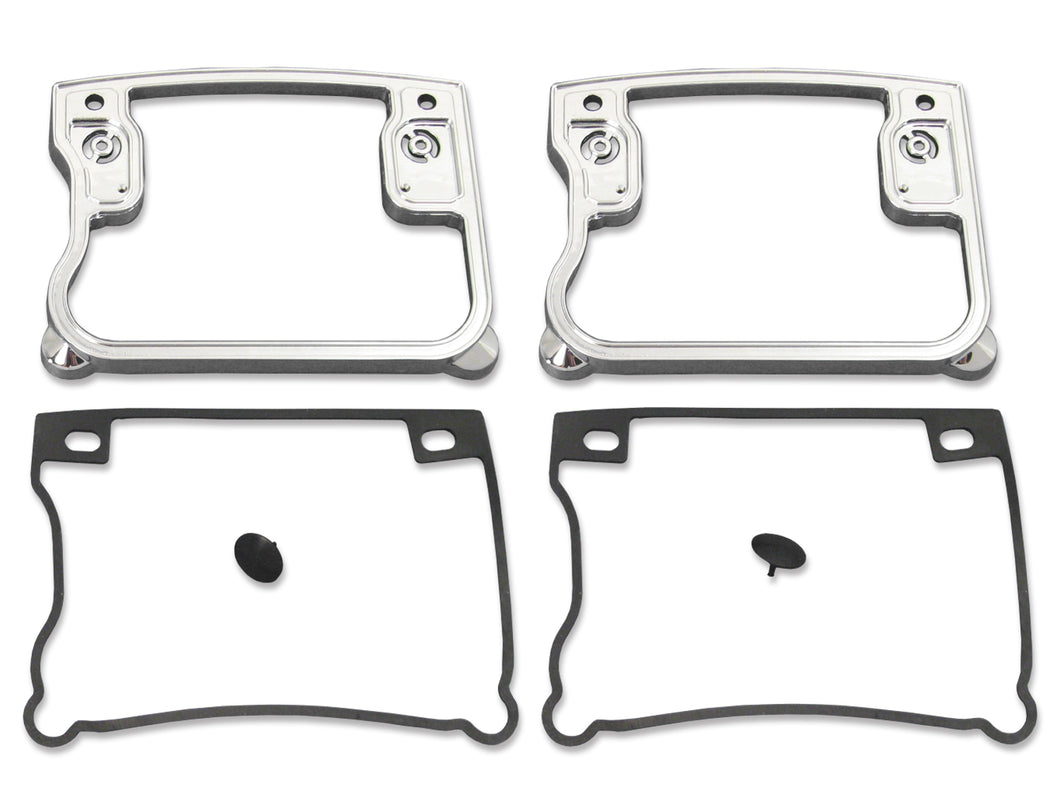 Rocker Box Cover D-Ring Set Chrome 1992 / 1998 FXST 1992 / 1998 FLST 1992 / 1998 FLT 1992 / 1998 FXD 1992 / 1994 FXR