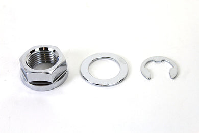 Rear Axle Nut Kit Zinc 2008 / 2017 FXST 2008 / 2017 FLST
