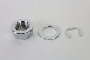 Rear Axle Nut Kit Zinc 2008 / 2017 FXST 2008 / 2017 FLST