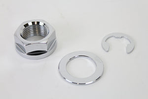 Rear Axle Nut Kit Zinc 2008 / 2017 FXST 2008 / 2017 FLST