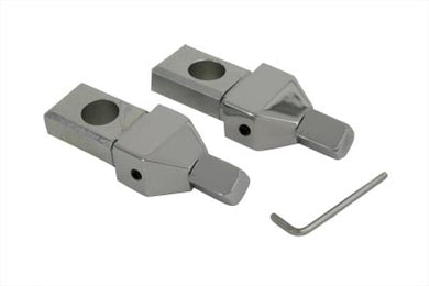 Chrome Axle Adjuster Kit 1973 / 1984 FX 1979 / 1996 XL 1973 / 1984 FL
