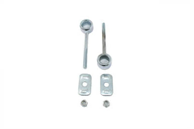 Zinc Rear Axle Adjuster Set 1984 / UP FLT Rear Fitment