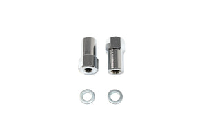 Chrome Axle Adjuster Nut Set 1973 / 1984 FX 1985 / 1985 FX 1973 / 1984 FL 1985 / 1985 FL