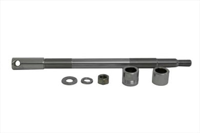 Chrome Front Axle Kit 12-15/16 Overall Length 2000 / UP FXST 41mm Forks2000 / 2017 FXDWG 41mm Forks