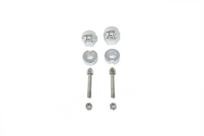 Chrome Rear Axle Adjuster and Nut Kit 1986 / 1992 FXST 1986 / 1992 FLST