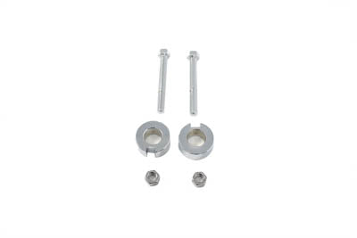 Chrome Rear Axle Adjuster Kit 1993 / 1999 FXST 1993 / 1999 FLST