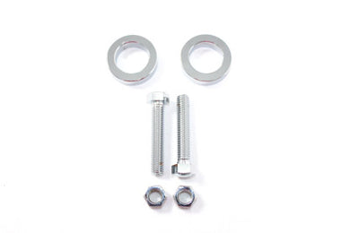 Chrome Rear Axle Adjuster Kit 2008 / 2017 FXST 2008 / 2017 FLST