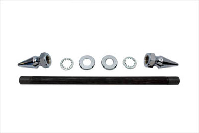 Chrome Rear Axle Kit Pike Type 1973 / 1984 FX Rear Fitment1973 / 1984 FL Rear Fitment