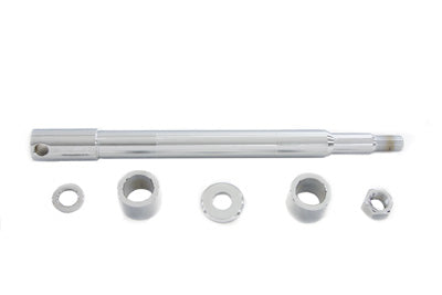 Chrome Front Axle Kit 2008 / UP FLT 49mm Forks