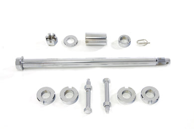 Chrome Rear Axle Kit 2007 / 2007 FXST 2007 / 2007 FLST