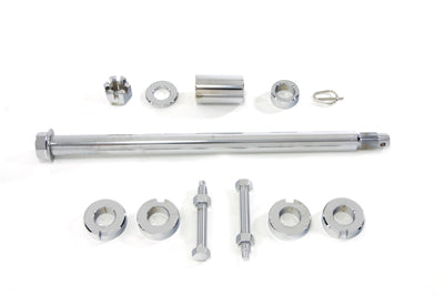 Chrome Rear Axle Kit 2007 / 2007 FXST 2007 / 2007 FLST