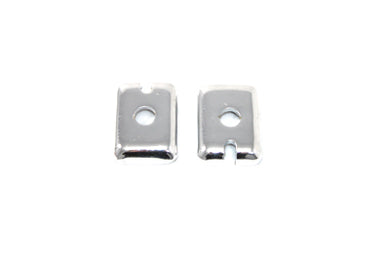 Chrome Rear Axle Adjuster End Plate Set 1973 / 1984 FX 1973 / 1984 FL 1979 / UP XL