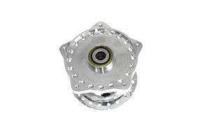Chrome Front Wheel Hub Clover Style 1974 / 1977 XL single disc1974 / 1977 FX single disc