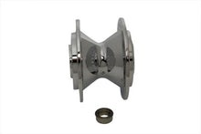 Load image into Gallery viewer, Chrome Front Wheel Hub 1978 / 1983 FX dual disc1978 / 1983 FXE dual disc1978 / 1983 FXEF dual disc1978 / 1983 FXEF-80 1978 / 1983 FXE-80 1982 / 1983 FXR dual disc1982 / 1983 FXRS dual disc1978 / 1983 XL