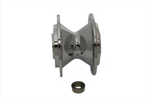 Chrome Front Wheel Hub 1978 / 1983 FX dual disc1978 / 1983 FXE dual disc1978 / 1983 FXEF dual disc1978 / 1983 FXEF-80 1978 / 1983 FXE-80 1982 / 1983 FXR dual disc1982 / 1983 FXRS dual disc1978 / 1983 XL