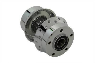 Chrome Front Wheel Hub with 1 Bearings 2000 / 2007 FLT Dual Disc