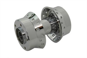 Chrome Front Wheel Hub with 1 Bearings 2000 / 2007 FLT Dual Disc