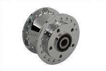 Load image into Gallery viewer, Chrome Front Wheel Hub 3/4 Bearings 2000 / 2007 XL single or dual disc2000 / 2003 FXD single or dual disc