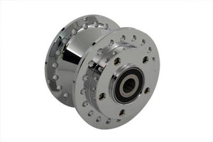 Chrome Front Wheel Hub 3/4 Bearings 2000 / 2007 XL single or dual disc2000 / 2003 FXD single or dual disc
