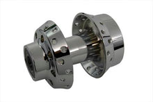Load image into Gallery viewer, Chrome Front Wheel Hub 1 Bearings 2006 / 2007 FXDWG with 49mm fork, single disc