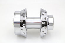 Load image into Gallery viewer, Chrome Front Wheel Hub 3/4 Bearings 2000 / 2006 FXST single disc - front2000 / 2007 FLSTC single disc2000 / 2007 FLST 2000 / 2007 FXDWG 2000 / 2007 FXSTS