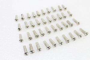 40 Piece Spoke Nipple Set Stainless Steel 0 /  All 45 model front spoke applications"0 /  All K model front spoke applications